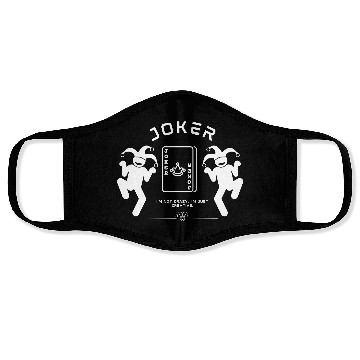 Discover Joker - I'm not crazy, I'm just creative. Face Masks