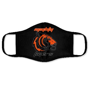 Discover Tiger head- Mighty Tigers Face Masks