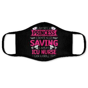 Discover Registered Nurse RN Medical Hospital Healthcare Face Masks