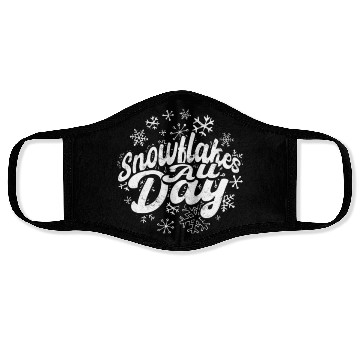Discover Snowflakes All Day - Snow Face Masks