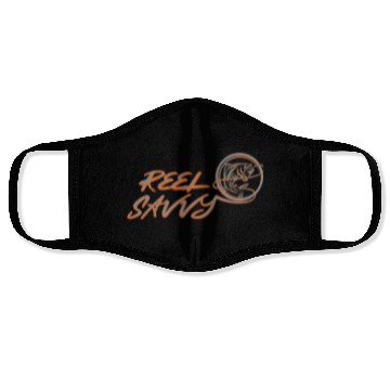 Discover REEL SAVVY ORANGE/GRY Face Masks