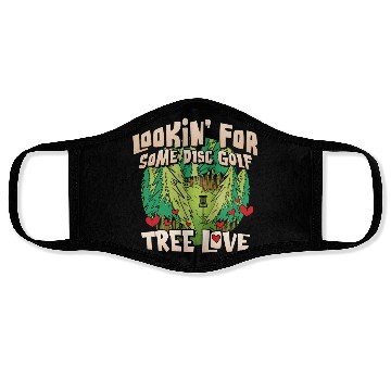Discover Looking For Some Disc Golf Tree Love For Men Women Face Masks