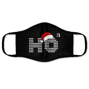Discover HO HO HO Christmas Funny Santa Face Masks