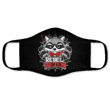 Discover Rebel Raccoon Face Masks