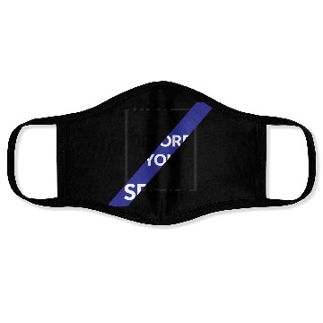 Discover Typography Face Masks design