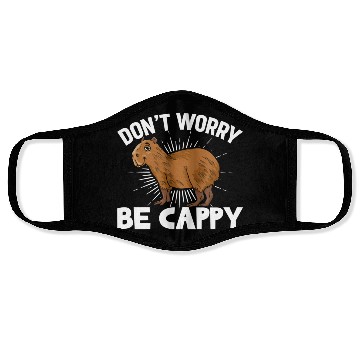 Discover Funny Capybara Face Masks