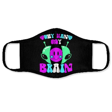 Discover Alien, Aliens, UFO, UAP, Space Unknown Flight Face Masks