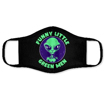 Discover Alien, Aliens, UFO, UAP, Space Unknown Flight Face Masks