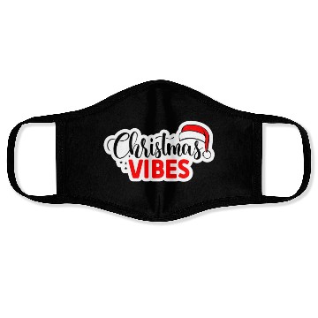 Discover Christmas Vibes Unisex Garment Face Masks