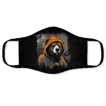 Discover Urban Bear Face Masks | Graffiti Style