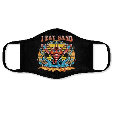 Discover I Eat Sand and Muscular Shrimp Face Masks