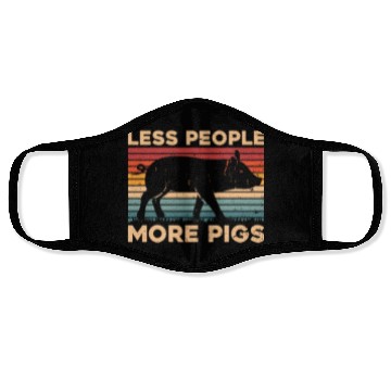 Discover Pig Farming Less People More Pig Livestock Farming Face Masks