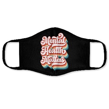 Discover Mental Health Matters Face Masks