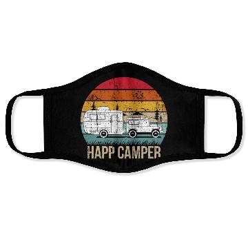Discover Happy Camper Face Masks