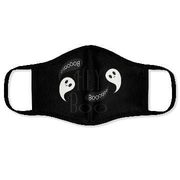Discover Hey Boo Ghost Face Masks