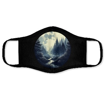 Discover Enchanted Forest - Great Christmas Gift! Face Masks