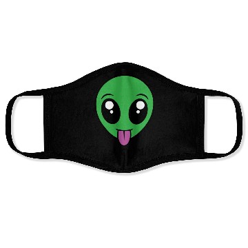Discover Stay Weird Alien Face Masks