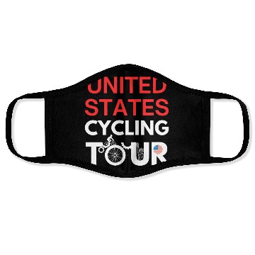 Discover Cycling Tour - USA Design Face Masks