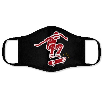 Discover SKATEBOARDING Face Masks