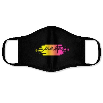 Discover Sunday Vibe Design Face Masks