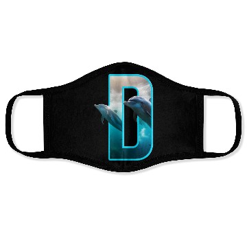Discover dolphin Face Masks