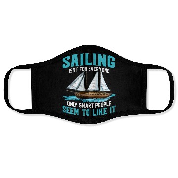 Discover Fun Sailing Face Masks Unisex Sailing Face Masks Funny
