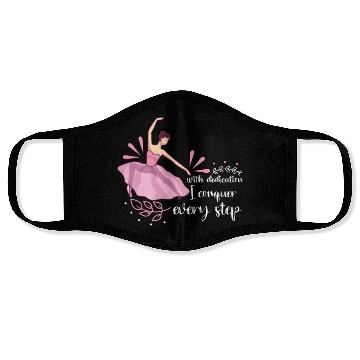 Discover Ballet Ballerina Dance Dancer Dancing Ballet Gift Face Masks