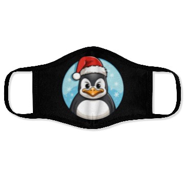 Discover Penguin Christmas Face Masks