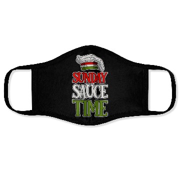 Discover Sunday Sauce Time 4 Face Masks