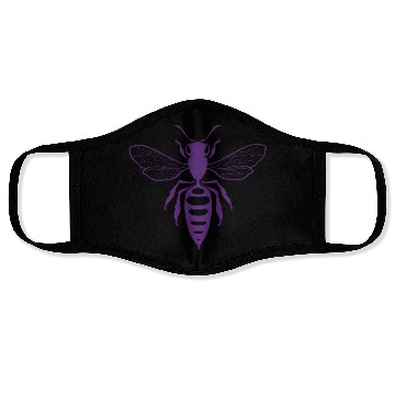 Discover Hivemind Tattoo Logo I Purple Face Masks