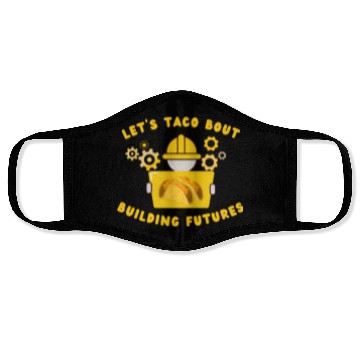 Discover TACO LOVER ENGINEER Face Masks