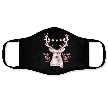 Discover Santa Claus's reindeer - Happy Christmas Face Masks