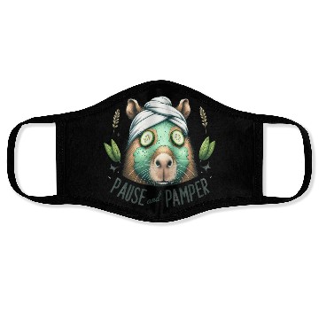 Discover Pause and Pamper Capybara Spa Day Face Masks