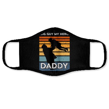 Discover DADDY Big Guy My Hero 2 Face Masks