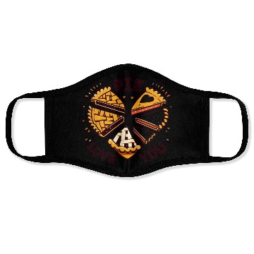 Discover Pie Love You | Thanksgiving Face Masks