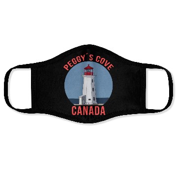 Discover Peggy´s Cove Nova Scotia Canada Face Masks