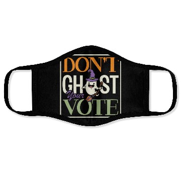 Discover Don't Ghost Your Vote Spooky Halloween Voting Face Masks