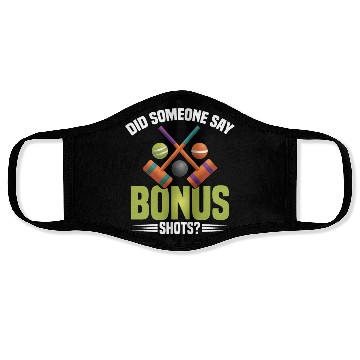 Discover Croquet Mallet Croquet Club Croquet Player Croquet Face Masks