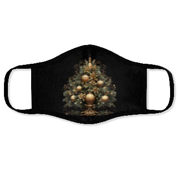 Discover Majestic Christmas Tree Face Masks