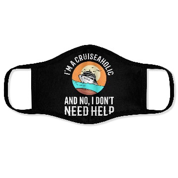 Discover Cruise Ship Life Tourist Face Masks