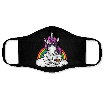 Discover Unicorn Bodybuilder Gym Face Masks