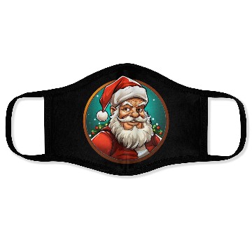 Discover Santa Claus Christmas Face Masks