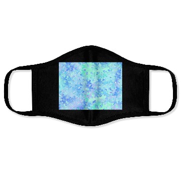 Discover Crystal Snowflake Pattern Face Masks