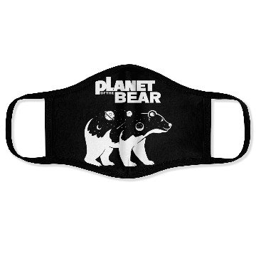 Discover Planet of the Bear Face Masks