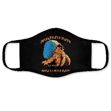 Discover Sea Creature Seafood Shells Hermit Crab Lover Face Masks