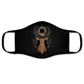 Discover Deer Buck Male Design Face Masks