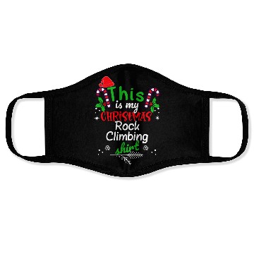 Discover This is my Christmas Rock Climbing Face Masks