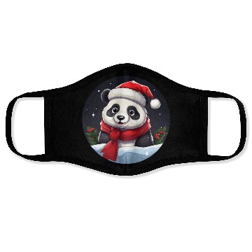 Discover Panda Christmas Face Masks