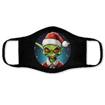 Discover Alien Christmas Face Masks