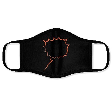 Discover Don't Panic! Funny Saying Quote Statement Face Masks